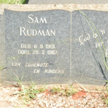 RUDMAN Sam 1919-1967