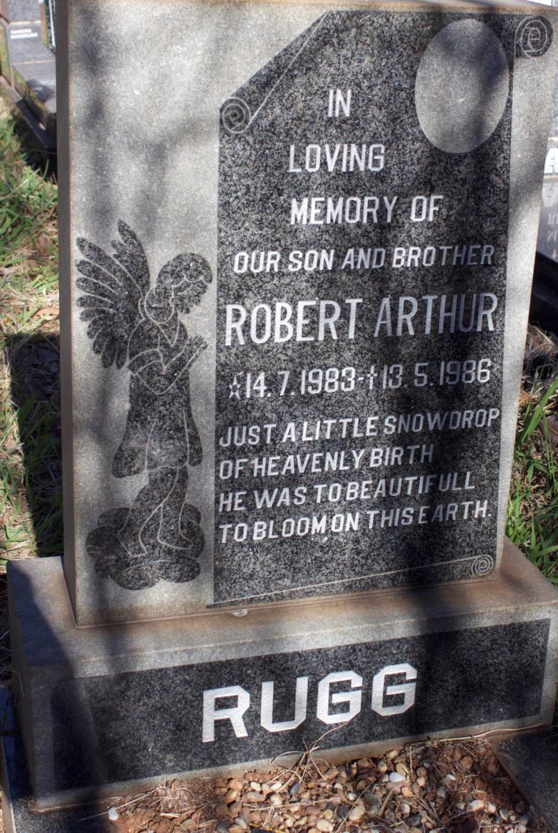 RUGG Robert Arthur 1983-1986
