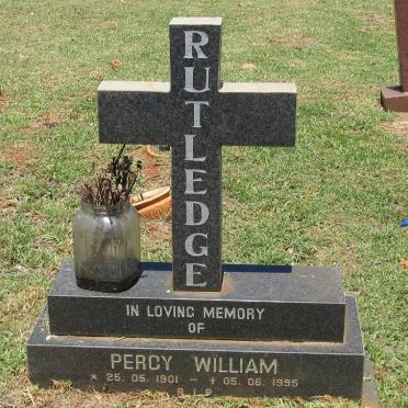 RUTLEDGE Percy William 1901-1995