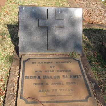 SLANEY Nora Helen -1952