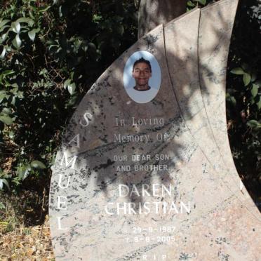 SAMUEL Daren Christian 1987-2005