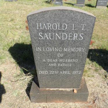 SAUNDERS Harold L.T. -1972