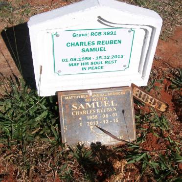 SAMUEL Charles Reuben 1958-2013