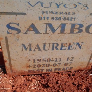 SAMBO Maureen 1950-2020