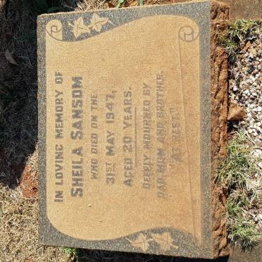 SANSOM Sheila -1947