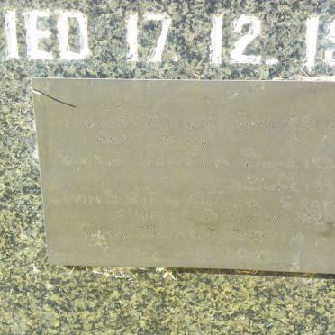 SANDERS Violet Ellen nee FRY 1920-1993