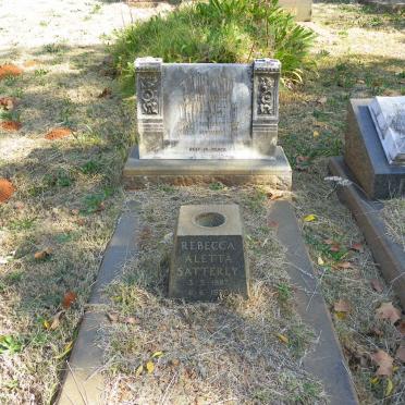 SATTERLY Rebecca Aletta 1887-1970 :: SATTERLY Robert William 1909-1946