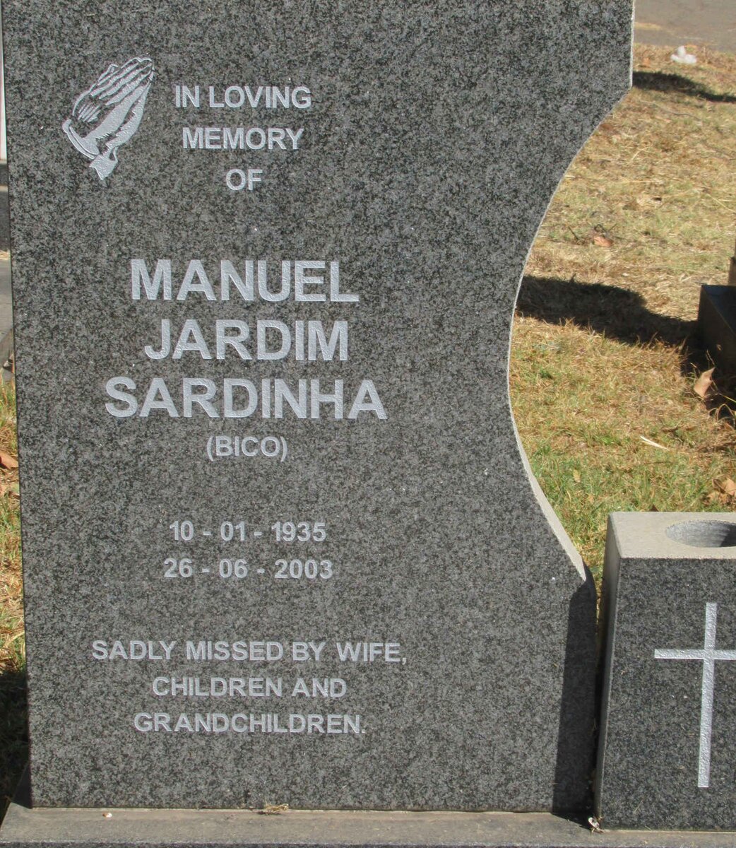 SARDINHA Manuel Jardim 1935-2003
