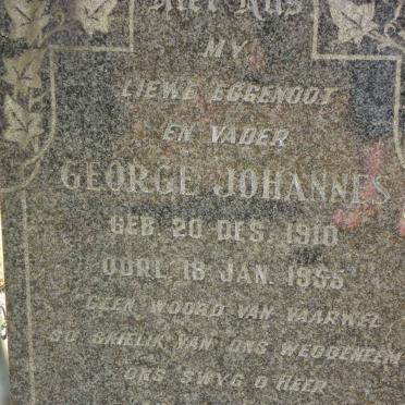 SAAYMAN George Johannes 1910-1955 &amp; Sophia Eliza 1914-1991 :: SAAYMAN Peter 1932-1999