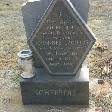 SCHEEPERS Johannes Jacobus 1936-1979