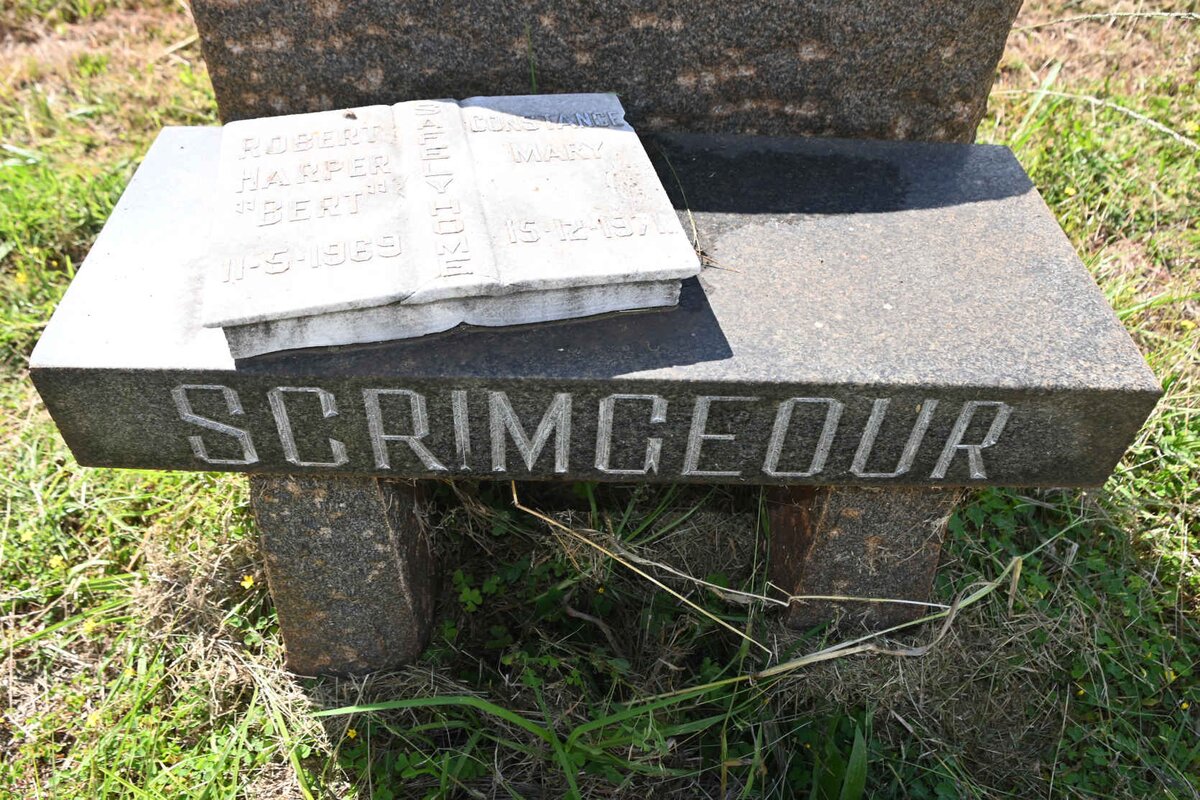 SCRIMGEOUR Robert Harper -1969 &amp; Constance Mary -1971
