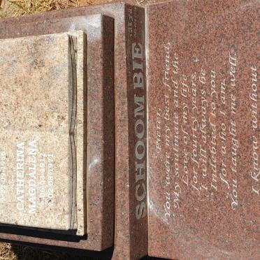 SCHOOMBIE Theunis Johannes Martinus 1916-1966 :: SCHOOMBIE Catherina Magdalena 1912-1971 :: SCHOOMBIE Pieter Schalk 1941-2011