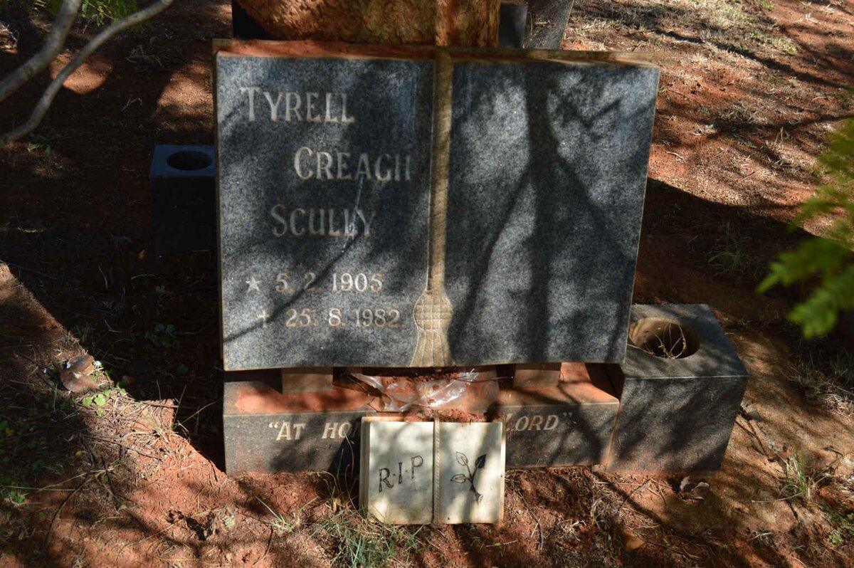 SCULLY Tyrell Creagh 1905-1982