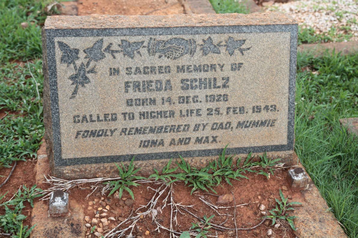 SCHILZ Frieda 1928-1943