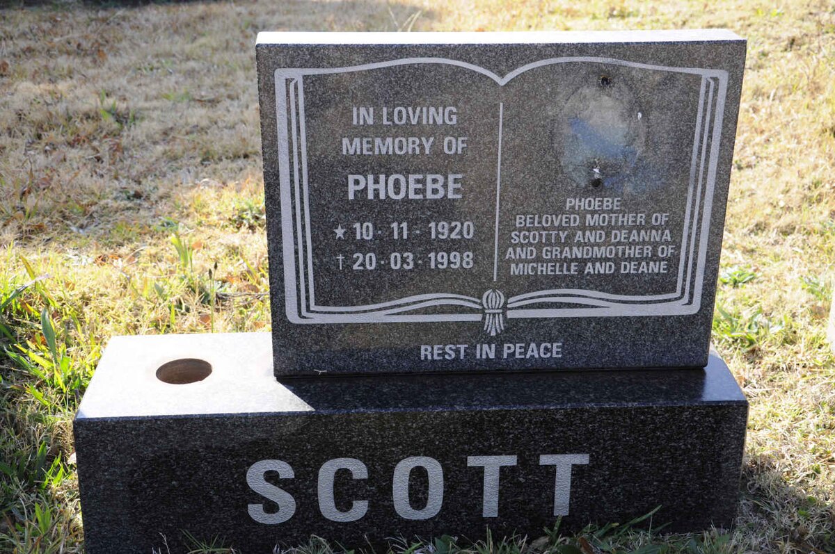 SCOTT Phoebe 1920-1998