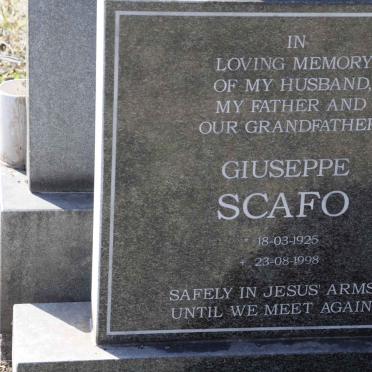 SCAFO Giuseppe 1925-1998