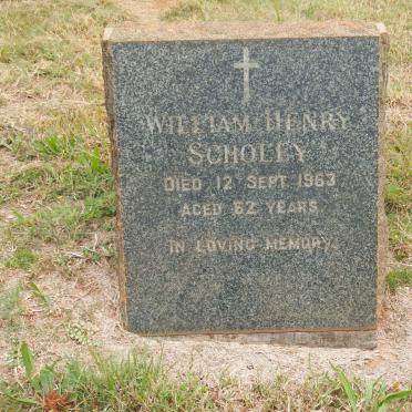 SCHOLEY William Henry -1963