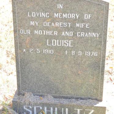 SCHULTZ Louise 1910-1976