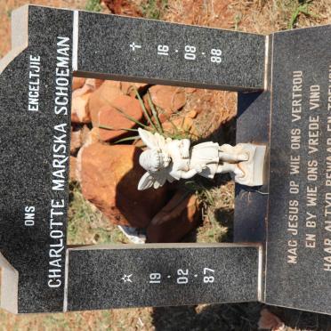 SCHOEMAN Charlotte Mariska 1987-1988