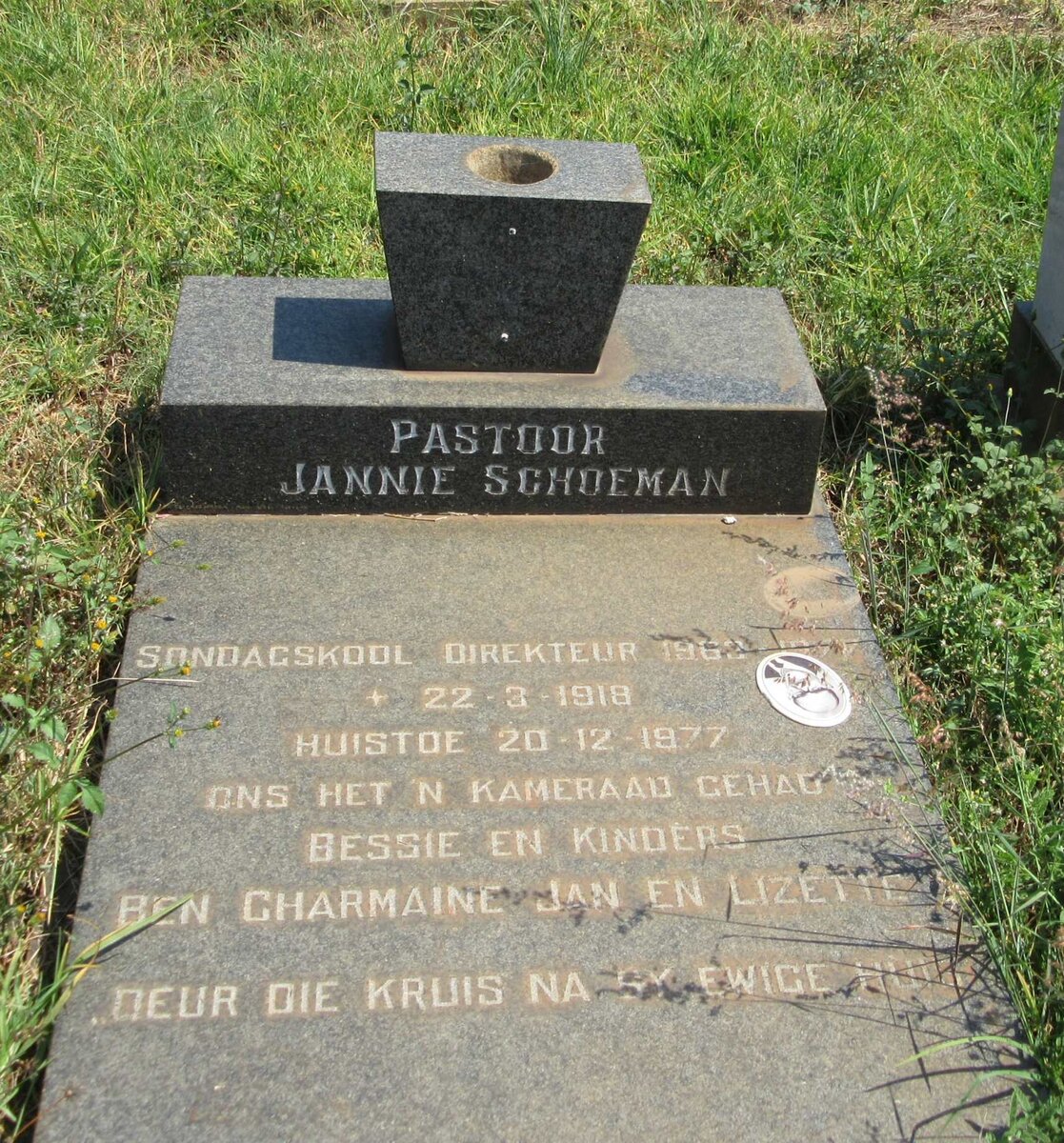 SCHOEMAN Jannie 1918-1977