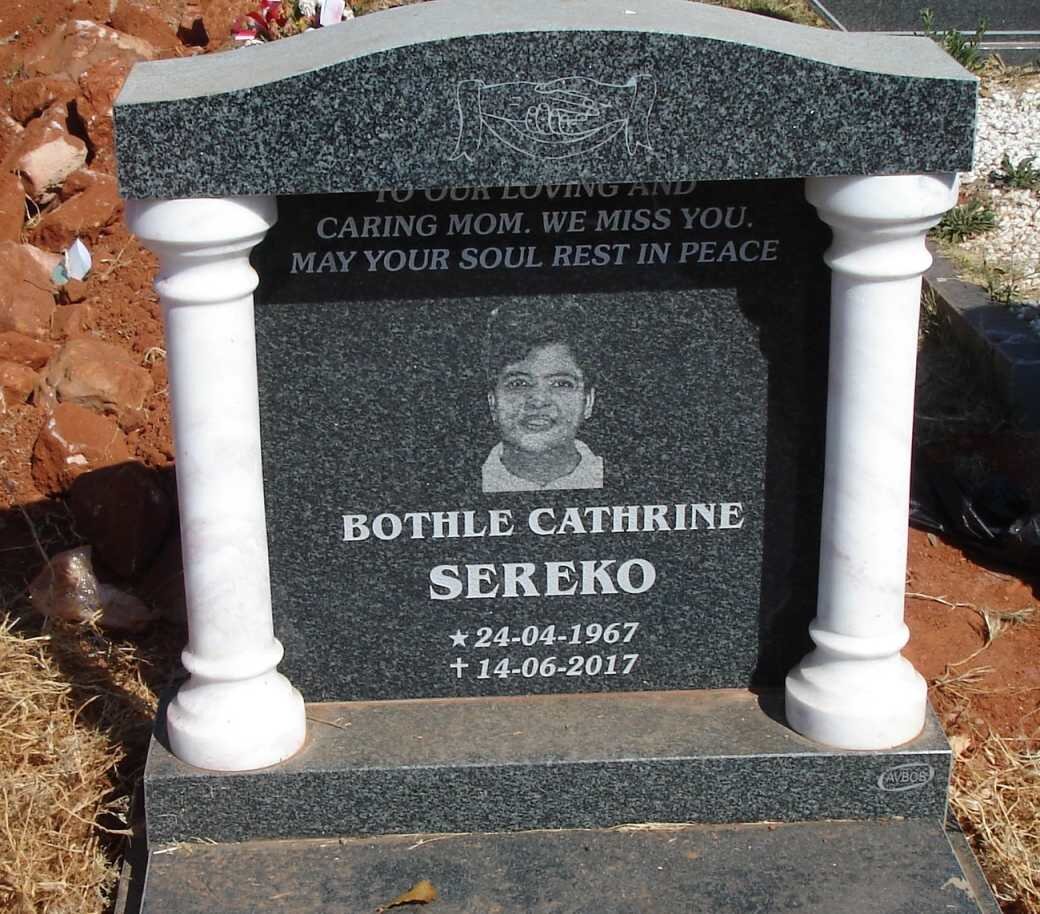 SEREKO Bothle Cathrine 1967-2017