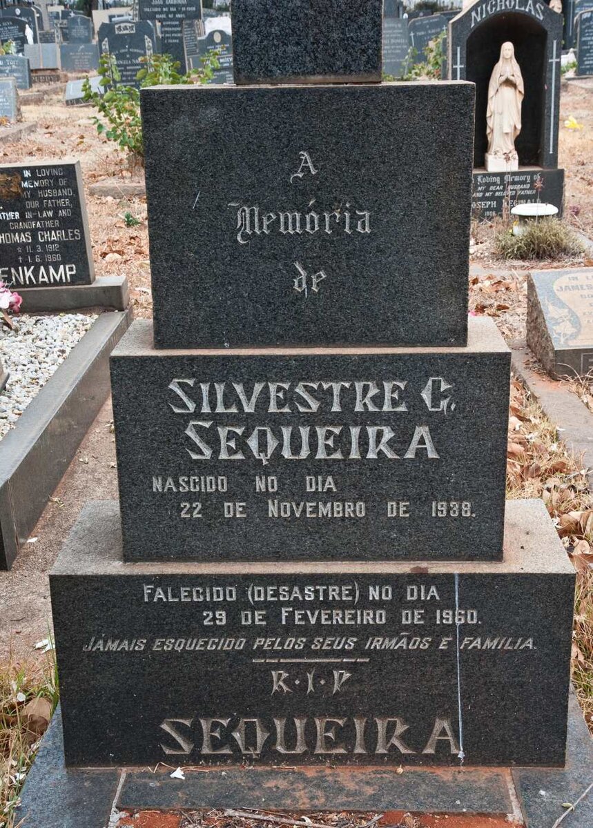SEQUEIRA Silvestre G. 1938-1960