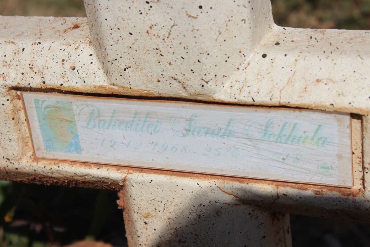 SEKHULA Bahedilei Sarah 1968-2018