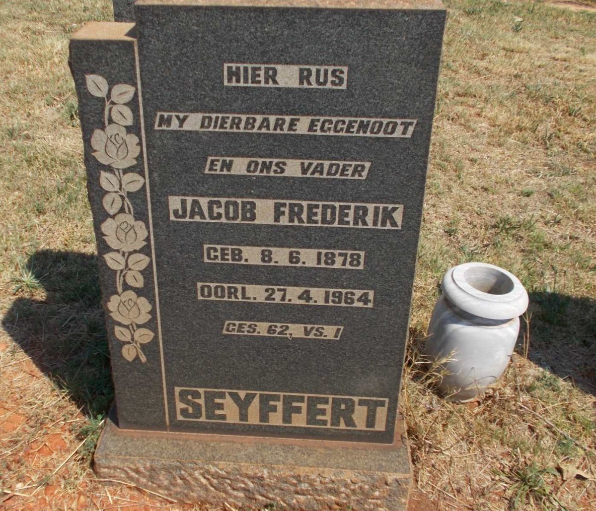 SEYFFERT Jacob Frederik 1878-1964
