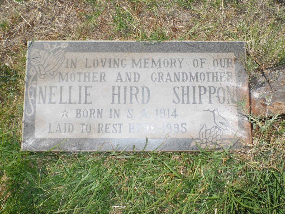 SHIPPON Nellie Hird 1914-1995
