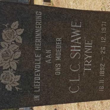 SHAWE C.L.C. 1892-1971