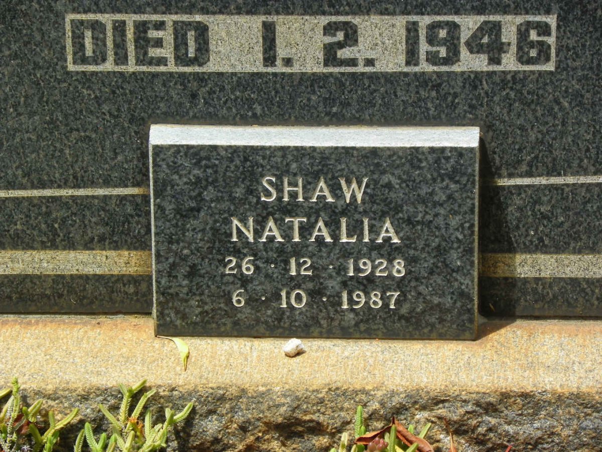 SHAW Natalia