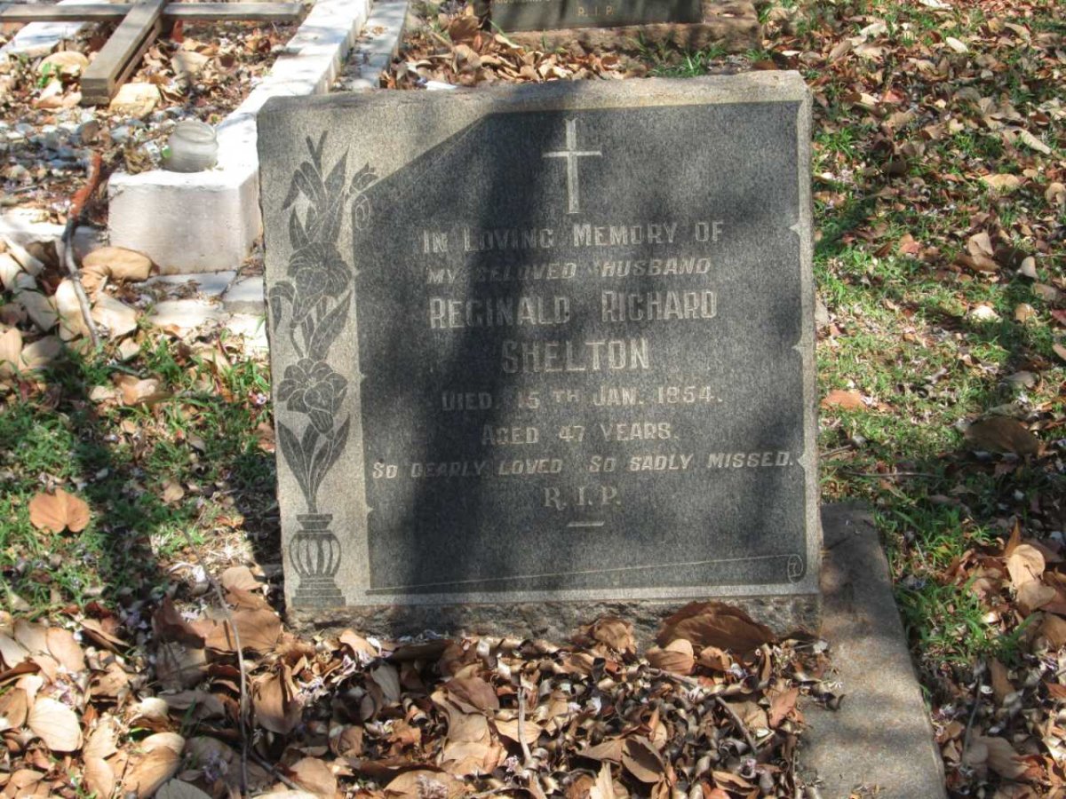 SHELTON Reginald Richard -1954