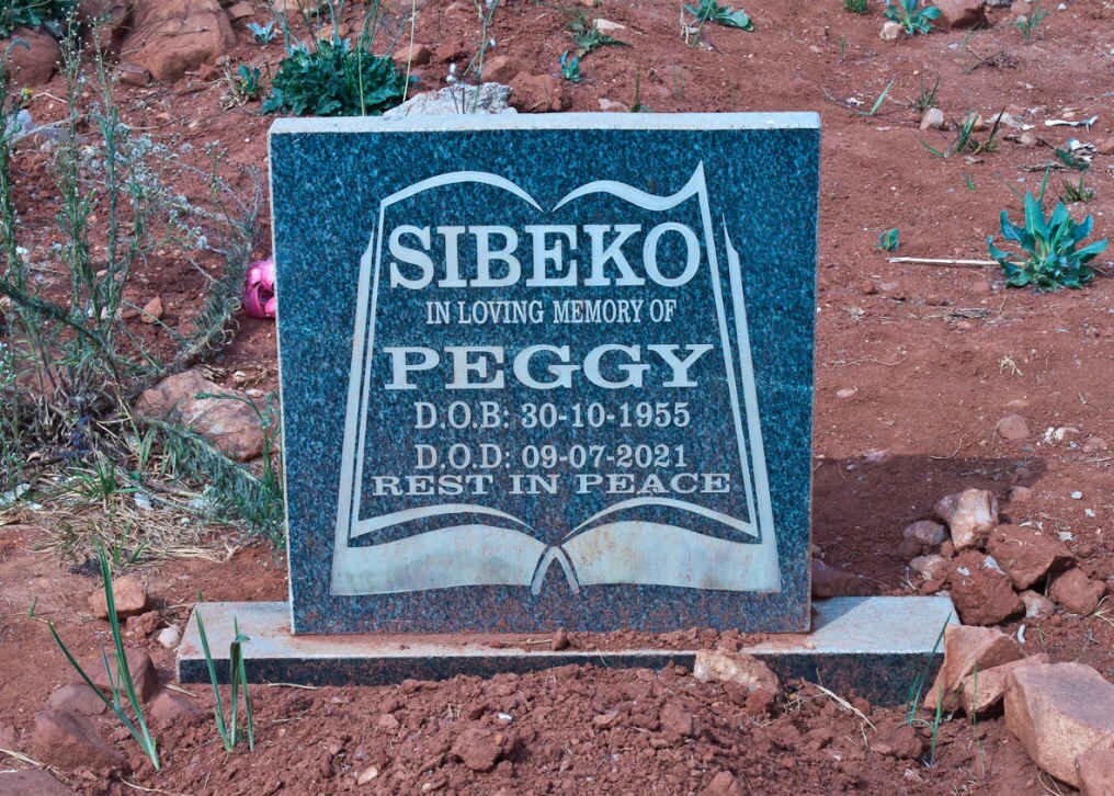 SIBEKO Peggy 1955-2021