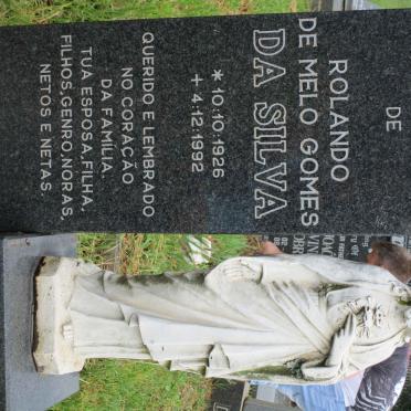 SILVA Rolando De Melo Gomes, da 1926-1992