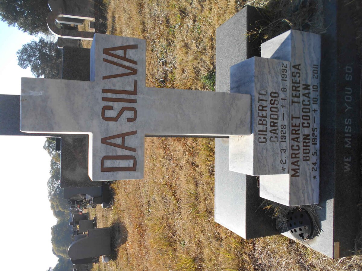 SILVA Gilberto Cardoso, da 1928-1992 &amp; Margaret Teresa COOGAN 1935-2011