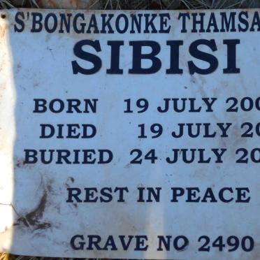 SIBISI S'bongakonke Thamsanqa 2008-2008