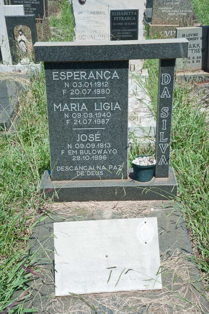SILVA Jose, da 1913-1996 &amp; Esperanca 1912-1980 :: DA SILVA Maria Ligia 1940-1987