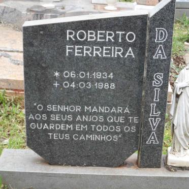 SILVA Roberto Ferreira, da 1934-1988