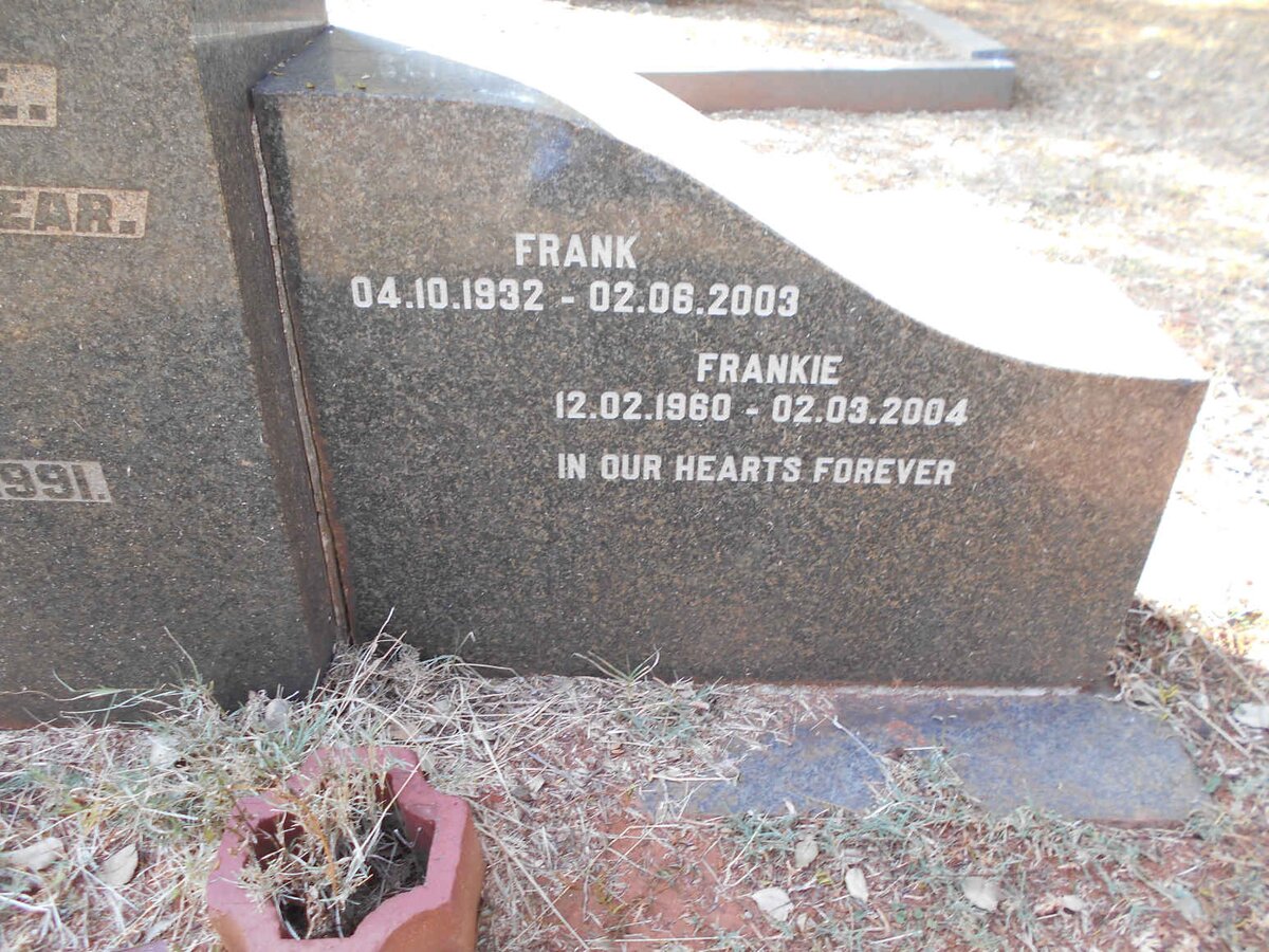 SILVA Frank, da 1932-2003 :: DA SILVA Frankie 1960-2004