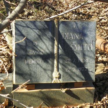 SMITH Diana 1904-1977