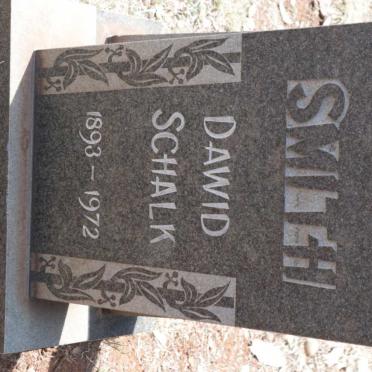 SMITH Dawid Schalk 1893-1972