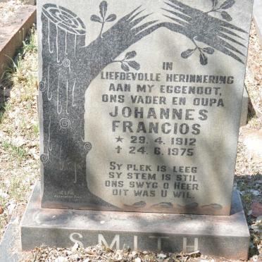 SMITH Johannes Francois 1912-1975