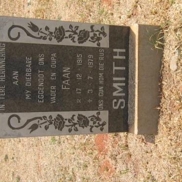 SMITH Faan 1915-1979