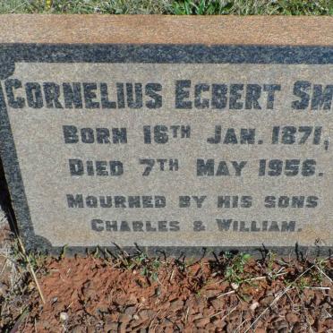 SMITH Cornelius Egbert 1871-1956