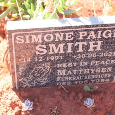 SMITH Simone Paige 1991-2021