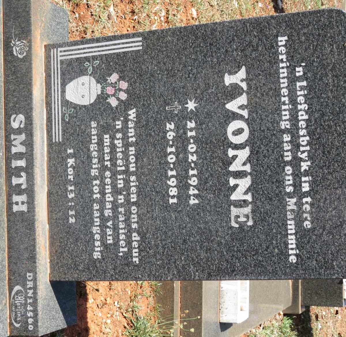 SMITH Yvonne 1944-1981