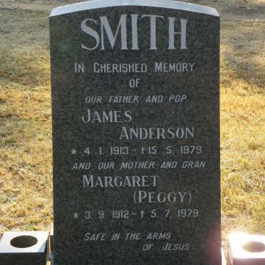 SMITH James Anderson 1913-1979 &amp; Margaret 1912-1979