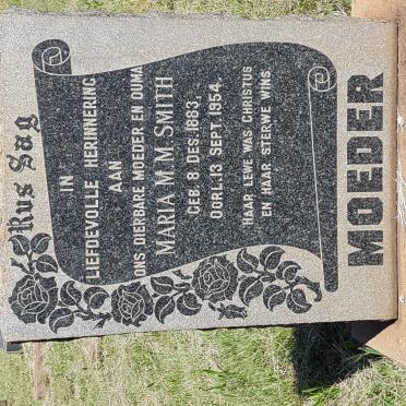 SMITH Maria M.M. 1883-1954