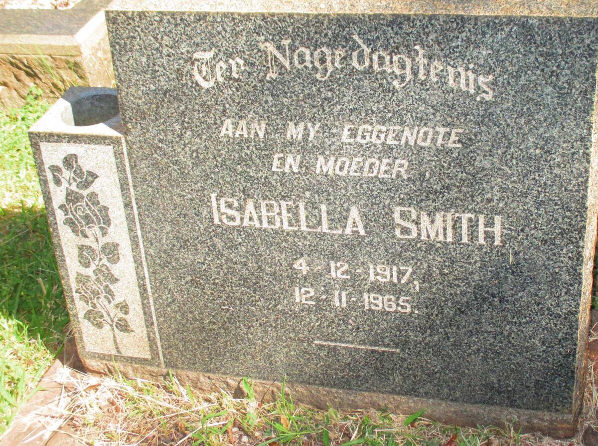 SMITH Isabella 1917-1965