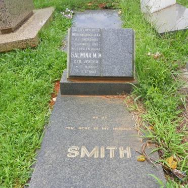 SMITH Salmina M.M. nee VENTER 1929-1983